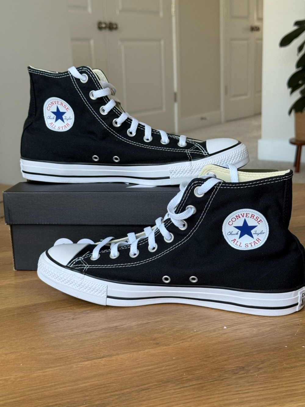 Converse Chuck Taylor All Star Hi High Top Sneakers Black Men’s 10.5